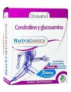 Condroitina+Glucosamina 48 Capsulas Nutrabasicos Drasanvi