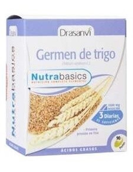 Germen Trigo 500Mg Bote 90 Perlas Nutrabasicos Drasanvi