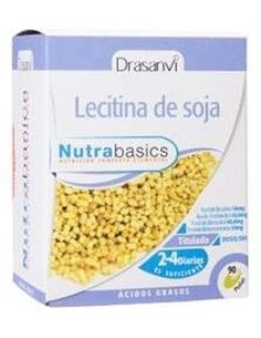 Nutrabasics Lecitina De Soja 540Mg. 90Perlas de Drasanvi