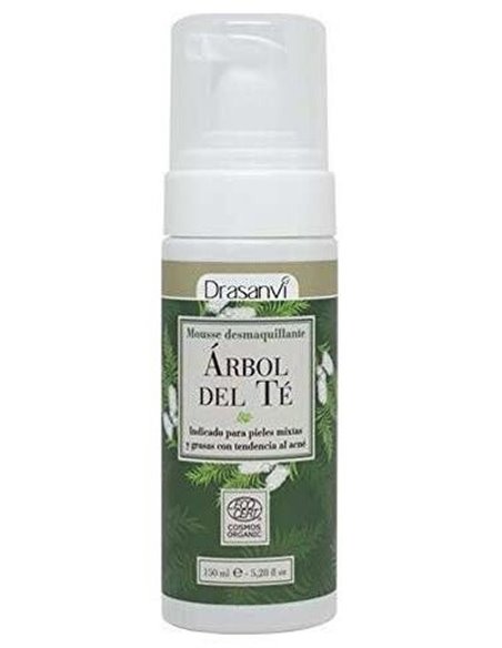 Mousse Desmaquillante Arbol Te Cosm Org 150Ml Drasanvi