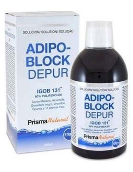 Adipo Block Depur Hepa Ren 500Ml. de Prisma Natural