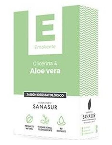 Jabon Glicerina Aloe Vera 100Gr. de Sanasur