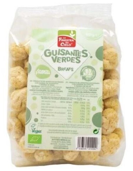 Break De Guisantes Verdes 50Gr. Bio Vegan de La Finestra Sul Cielo