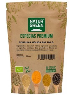 Curcuma Molida 100Gr. Bio Sg de Naturgreen