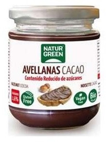 Crema De Avellanas 250Gr. Bio Sg Vegan de Naturgreen