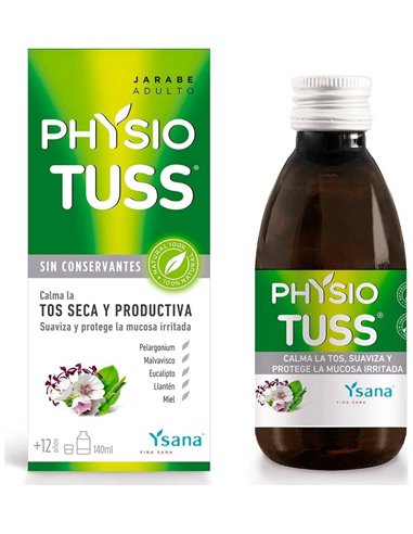 Physio Tuss Adult Preservative Free 140 Ml de Ysana