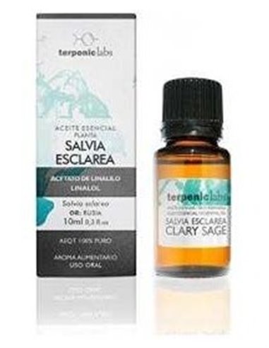 Salvia Sclarea Romana Aceite Esencial 10Ml. de Terpenic