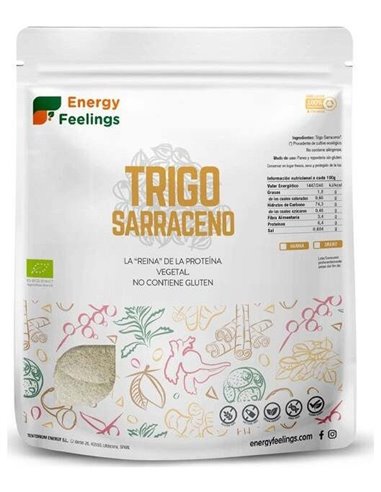 Trigo Sarraceno Harina 1Kg. Eco Vegan Sg de Energy Feelings