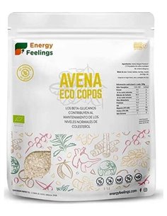Copos De Avena 1Kg. Eco Vegan Sg de Energy Feelings
