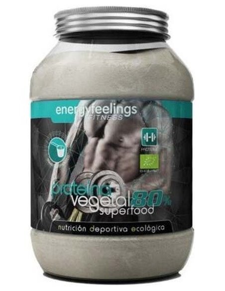 Proteina Vegana 80% Neutro 1,5Kg. Eco Vegan Sg de Energy Feelings