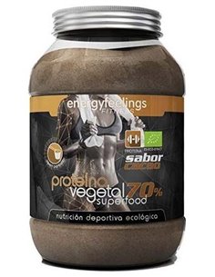 Proteina Vegana 73% Cacao 1Kg. Eco Vegan de Energy Feelings
