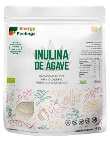 Inulina De Agave Polvo 500Gr. Eco Vegan de Energy Feelings