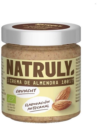 Crema De Almendra Bio, 200 G de Natruly