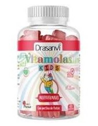 Vitamolas Multivitaminico Kids 60Gominolas de Drasanvi
