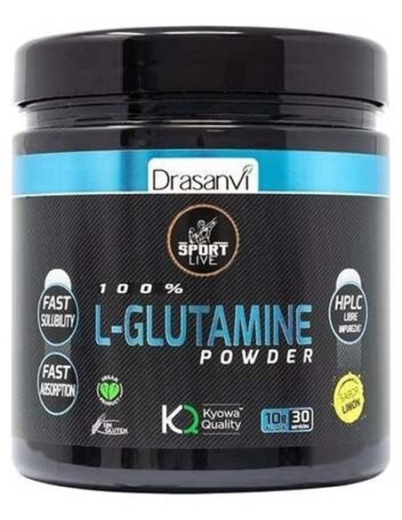 L-Glutamina Limon 300Gr. Sport Live de Drasanvi