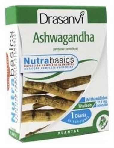 Ashwagandha 30 Capsulas Nutrabasicos Drasanvi