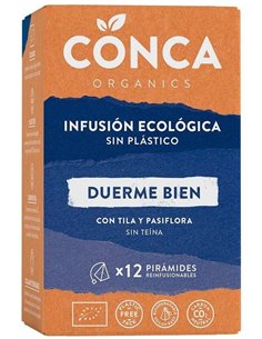 Duerme Bien Infusion 12Piramides. Eco de Conca Organics