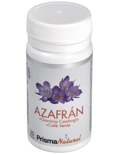 Azafran+Cafe Verde+Garcinia 30Cap. de Prisma Natural