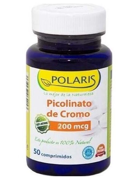 Picolinato De Cromo 200Mcg. 50Comp. de Polaris