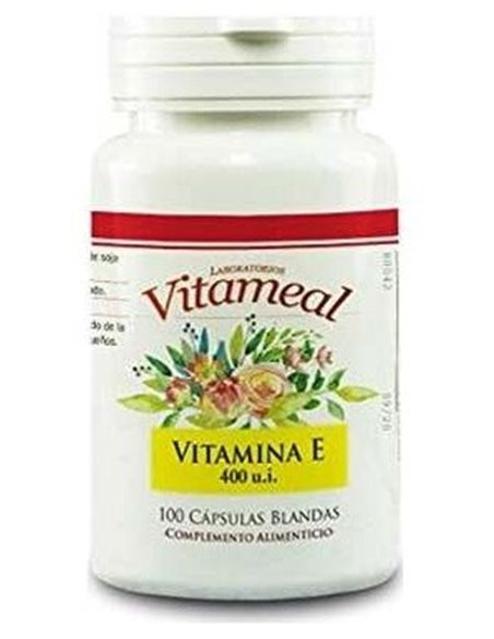 Vitamina E 400Ui D-Alpha Tocopherol 100Cap. de Vitameal