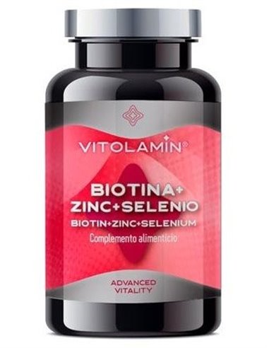 Biotina+Zinc+Selenio 365 Comprimidos Vitolamin
