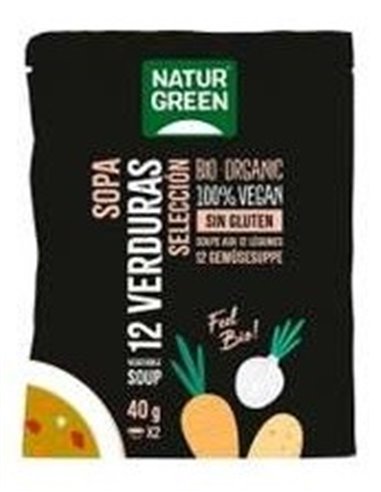 Sopa De 12 Verduras Seleccion 6Sbrs. de Naturgreen
