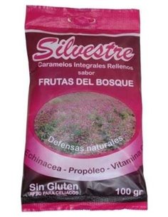 CARAMELOS RELLENOS FRUTAS BOSQUE de Silvestre