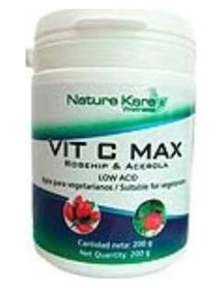 Vitamina C Max Polvo 200Gr. de Nature Kare Wellness