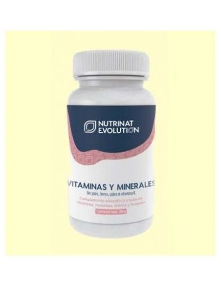 Vitaminas Y Minerales  30 COMP de Nutrinat Evolution