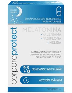 Corpore Protect Melatonina 1Mg. 30Cap. de Corpore Diet