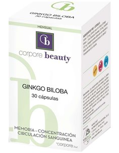Corpore Basics Ginkgo Biloba 30 Cápsulas  Corpore Diet