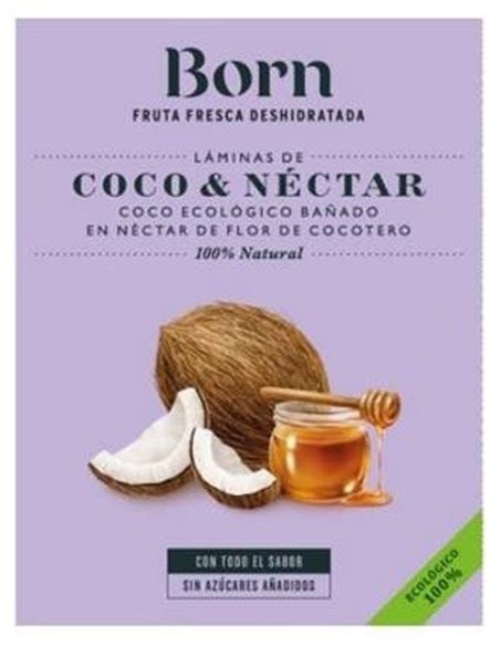 Coco Y Nectar Laminas Deshidratados 40Gr. Eco de Born