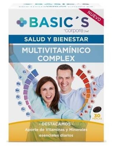 Corpore Basics Multivitaminico Complex 30Perlas de Corpore Diet