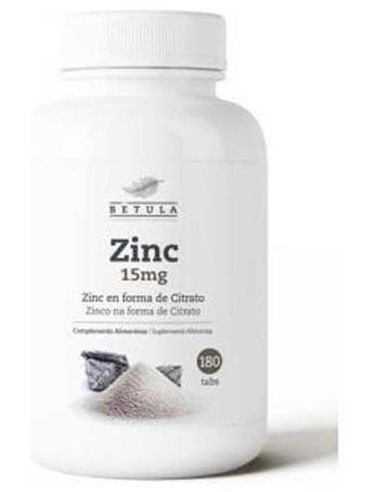 Zinc 15Mg. 180Comp. de Betula