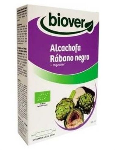 Rabanete Preto-Alcachofra Orgânico 20Amp. da Biover