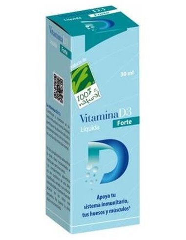 Vitamina D3 Forte Liquida 30Ml. de Cien Por Cien Natural