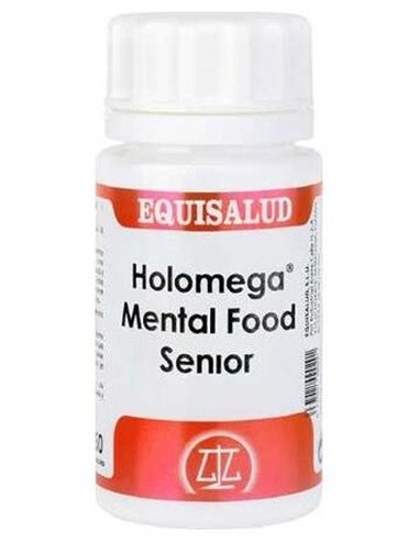 Holomega Mental Food Senior 50Cap. de Equisalud