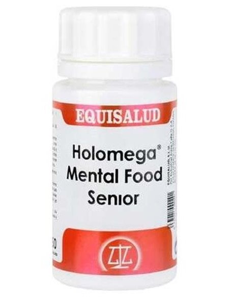 Holomega Mental Food Senior 50 Cáp. de Equisalud