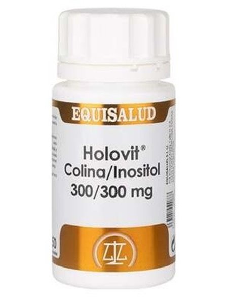 Holovit Colina/Inositol 300/300Mg 50Cap. de Equisalud