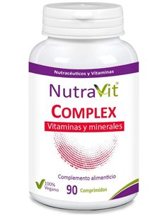 Nutravit Complex Vitaminas Y Minerales 90Comp. de Nutravit