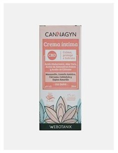 Webotanix Cannagyn Crema Intima 30Ml. Bio de Webotanix