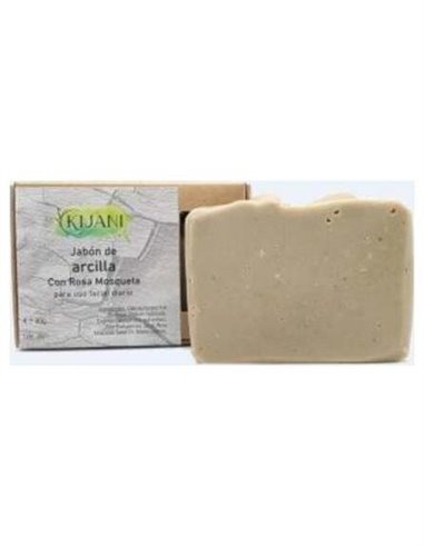 Jabon En Pastilla De Arcilla 80Gr. de Kijani
