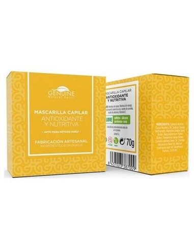 Mascarilla Capilar Solida 60Gr. de Jahisil-Genuine