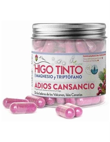 Higo Tinto Con Magnesio Y Triptofano 90Cap. de Tuno Canarias