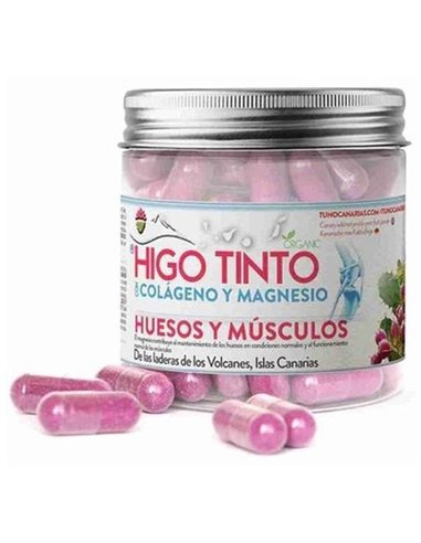 Higo Tinto Con Colageno Y Magnesio 90Cap. de Tuno Canarias