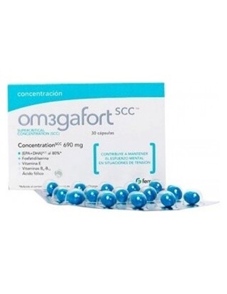 Omegafort Concentracion 30 Cápsulas  Omegafort
