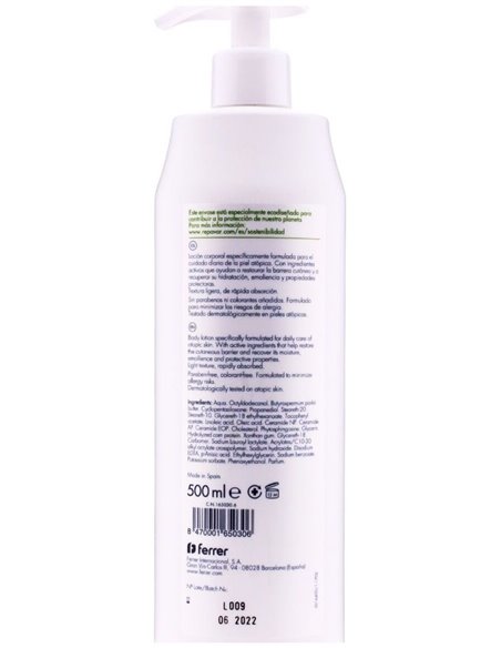 Atopic Piel Locion Corporal 500Ml. de Repavar