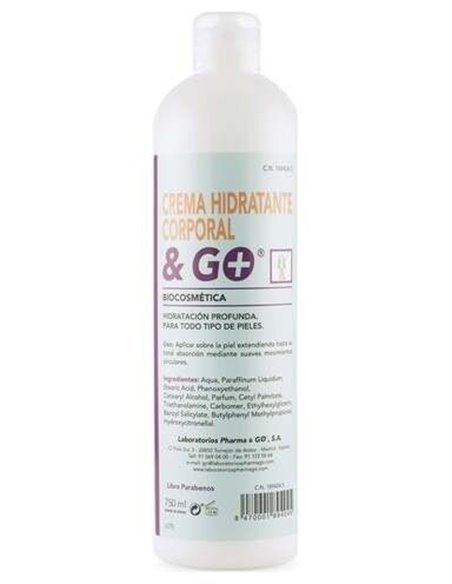 Crema Hidratante Corporal 750Ml. de Pharma & Go