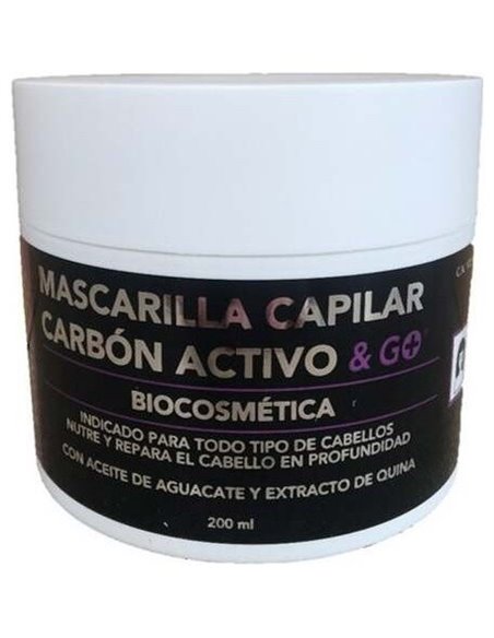Mascarilla Capilar Detox Carbon Activo 200Ml.** de Pharma & Go