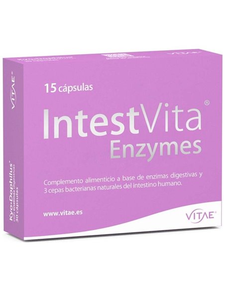 Intestvita Enzymes 15Cap. de Vitae